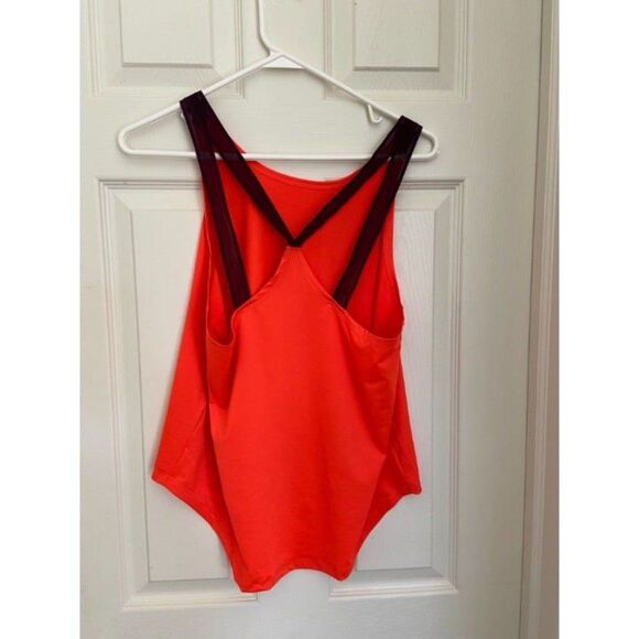 Under Armor Orange Athletic Tank (Medium) - Picture 2 of 3